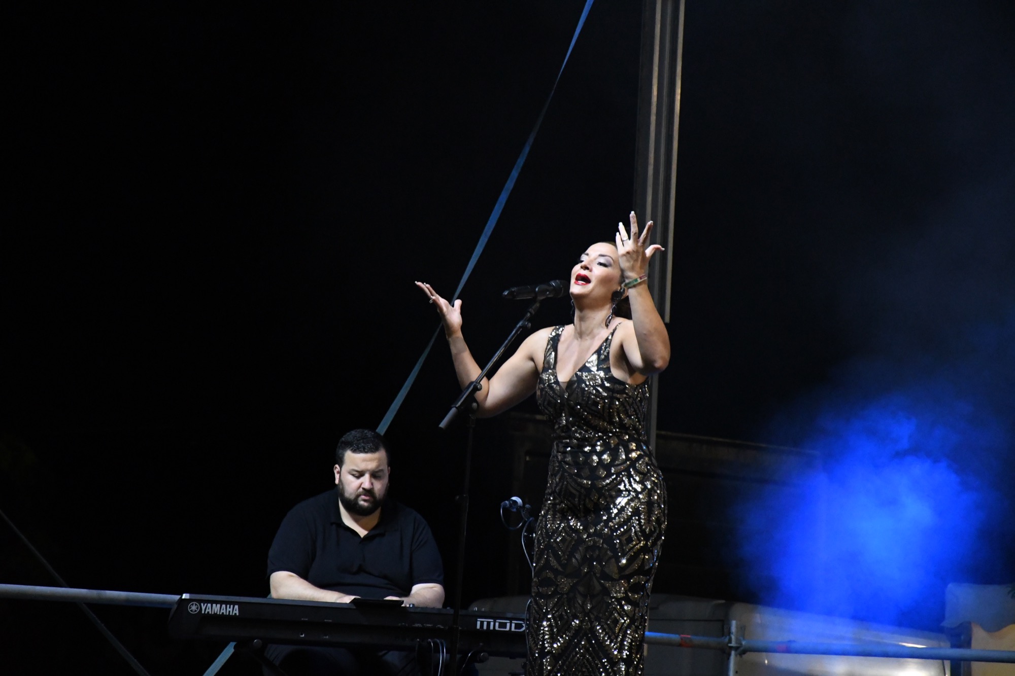 Erika Leiva encandila a un público entregado en Guadiaro San Roque